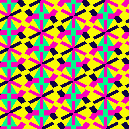 Seamless mosaic pattern.のイラスト素材