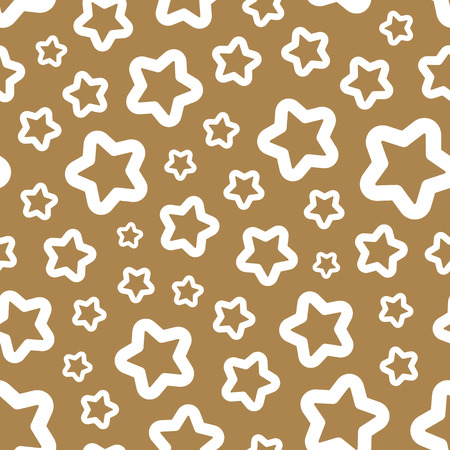 Abstract seamless background with stars.のイラスト素材