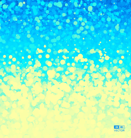 Abstract background with color circles. Vector illustration.のイラスト素材