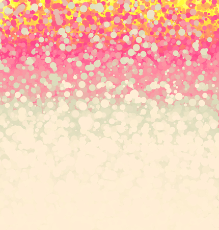Abstract background with color circles. Vector illustration.のイラスト素材