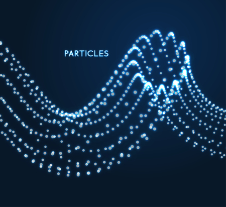 Spiral connection structure, abstract grid design. 3d vector illustration for science, technology.のイラスト素材