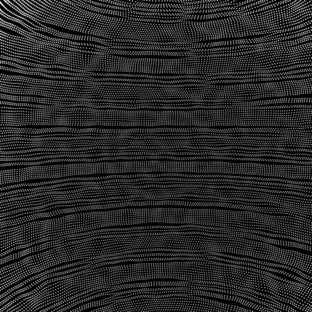 Array with Dynamic Particles. 3d Futuristic technology style. Abstract Background. Texture. Glowing points. Vector Illustration. のイラスト素材