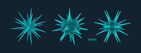 Sphere with connected lines. Global digital connections. Wireframe illustration. Abstract 3d grid design. Technology style.のイラスト素材