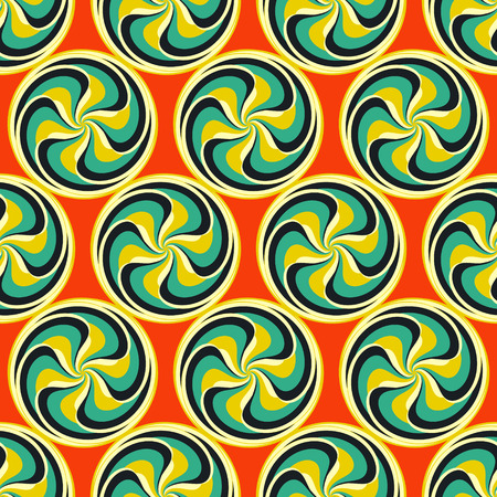Abstract swirl background. Seamless pattern. Cover design template. Vector illustration.のイラスト素材