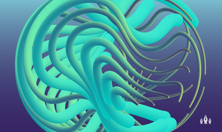 Vector art illustration. Dynamic effect. Cover design template. Can be used for advertising, marketing, presentation.のイラスト素材