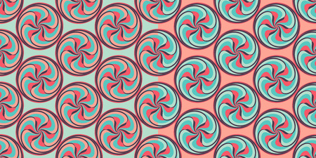 Abstract swirl background. Seamless pattern. Cover design template. Vector illustration.のイラスト素材