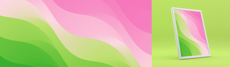 Abstract background with trendy gradients. Vector illustration for mobile phone cover and screen.のイラスト素材
