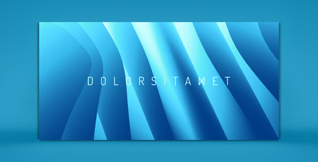 Cover design template. Abstract background with dynamic effect. Optical illusion of distortion of...