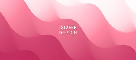 Abstract background with dynamic effect. Modern pattern. Vector illustration for design. のイラスト素材