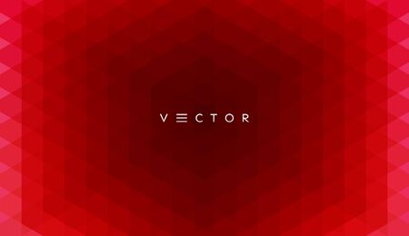 Abstract geometrical background. Polygonal pattern with color triangles. 3d vector illustration for advertising, marketing and presentation.のイラスト素材