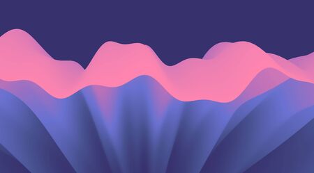 Abstract leaf texture. Floral background. Vector illustration with dynamic effect. のイラスト素材