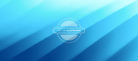 Blue abstract background from straight lines. Concept of cover with dynamic effect. Modern screen. Vector illustration for design. のイラスト素材