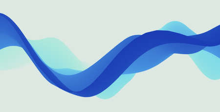 Abstract wavy background with dynamic effect. Motion vector illustration. Can be used for advertising, marketing, presentation.のイラスト素材