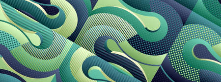 Abstract colorful geometric design. Vector illustration. Can be used for advertising, marketing,...