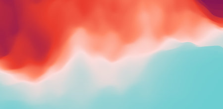 Abstract wavy background with dynamic effect. Color gradients for design. Vector Illustration.のイラスト素材