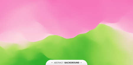 Abstract background with dynamic effect. Creative design with vibrant gradients. 3D vector Illustration.のイラスト素材