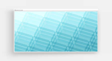Abstract geometrical background. Modern screen design for mobile app and web. 3d vector illustration...