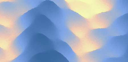 Abstract background with dynamic effect. Creative design with vibrant gradients. 3D vector Illustration.のイラスト素材