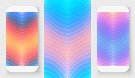 Abstract wavy background with dynamic effect. Modern screen design for mobile app and web. 3d vector...