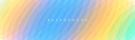 Abstract wavy background with dynamic effect. Modern screen design for mobile app and web. 3d vector illustration for brochure, banner, flyer or presentation.のイラスト素材