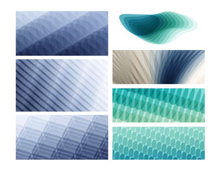 Abstract background with dynamic effect. Modern screen design for mobile app and web. 3d vector...
