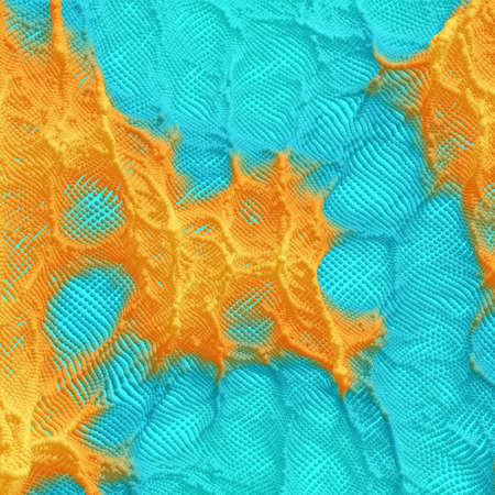Liquid paint abstraction. Art design. Texture with dynamic particles. 3d vector Illustration.