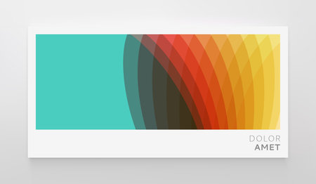 Abstract background with dynamic effect. mobile screen. cover design template. vector illustration.のイラスト素材