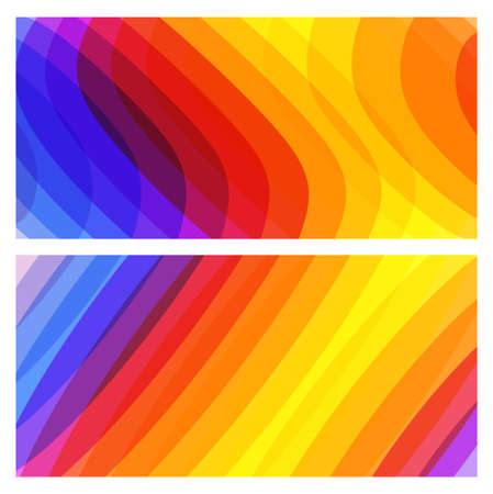 Abstract wavy background with dynamic effect. Modern screen design for mobile app and web. 3d vector illustration for brochure, banner, flyer or presentation.のイラスト素材