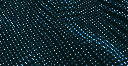 Array with Dynamic Particles. 3d Futuristic technology style. abstract background. texture. Glowing points. vector illustration.のイラスト素材