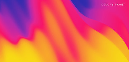 Abstract background with lines. Concept of cover with dynamic effect. Modern screen. Vector illustration for design.のイラスト素材