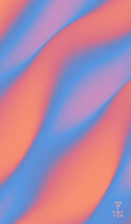 Abstract wavy background for banner, flyer and poster. Dynamic effect. Vector illustration. Cover design template. Can be used for advertising, marketing or presentation.のイラスト素材