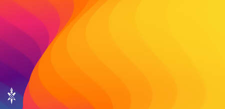 Abstract background with dynamic effect. Trendy gradients. 3D vector Illustration for advertising, marketing or presentation.のイラスト素材
