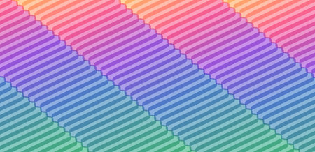 Abstract background with dynamic effect. Modern screen design for mobile app and web. 3d vector illustration for brochure, banner, flyer or presentation.のイラスト素材
