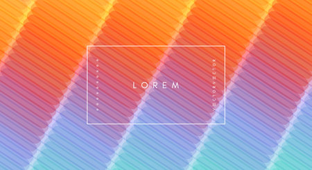 Abstract background with dynamic effect. Modern screen design for mobile app and web. 3d vector illustration for brochure, banner, flyer or presentation.のイラスト素材