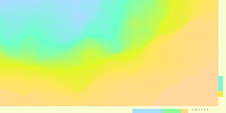Abstract background with dynamic effect. Creative design poster with vibrant gradients. Vector Illustration for advertising, marketing, presentation. Mobile screen.のイラスト素材