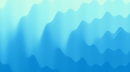 Abstract background with dynamic effect. Creative design with vibrant gradients. 3D vector Illustration.のイラスト素材