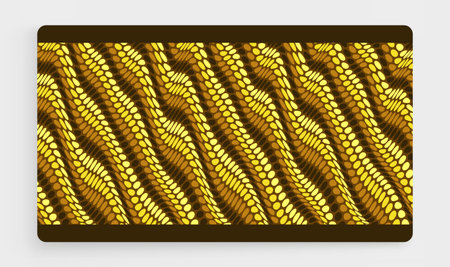 Wavy surface with optical illusion. Abstract polka dots pattern. Distorted texture. 3d vector illustration.のイラスト素材