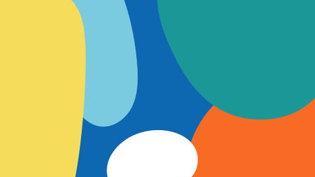 Vibrant Split Gradient X Shape Backgroundのイラスト素材