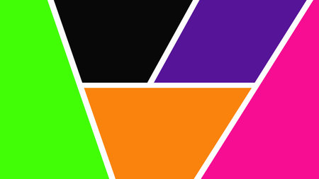 Bold squiggle abstract backgroundのイラスト素材