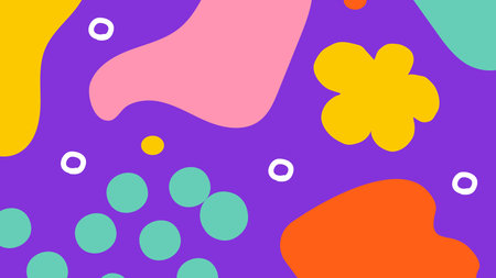 Modern Abstract Organic Composition