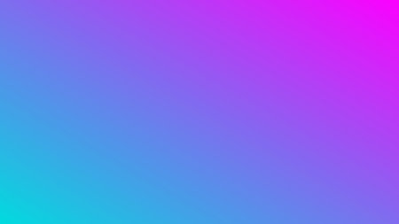 Cyan to Magenta Neon Gradient Backgroundの写真素材