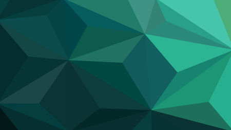 Deep teal low-poly design for stylish and sleek digital use. Great for fintech, luxury branding, or...