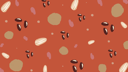 Bean and Grain Rustic Background