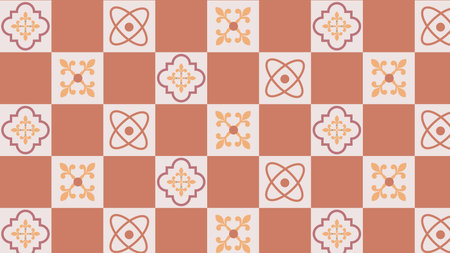 Bold wavy lines ripple across a soft tan background with fluid motion and modern abstract flair.