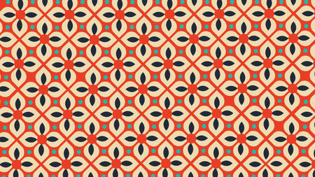 Modular tile backgroundの写真素材