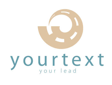 A road curled into a spiral shape with broken lines painted on itのイラスト素材