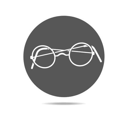 Old fashioned glasses. Vintage glassesのイラスト素材