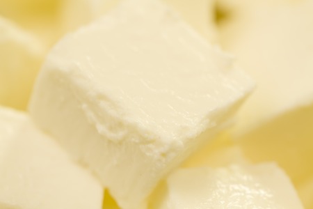 feta cheese, Greek traditional, closeupの写真素材