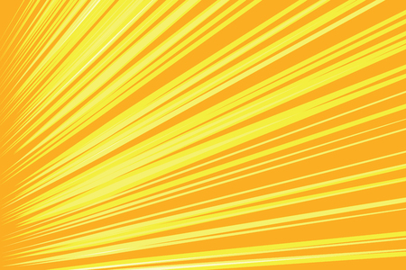 Orange rays pop art comic backgroundのイラスト素材