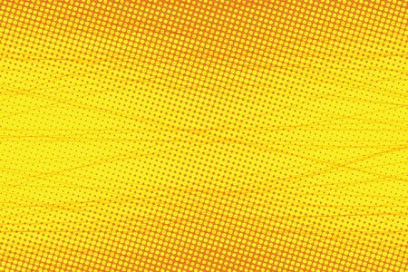 yellow Scratch touches pop art backgroundのイラスト素材